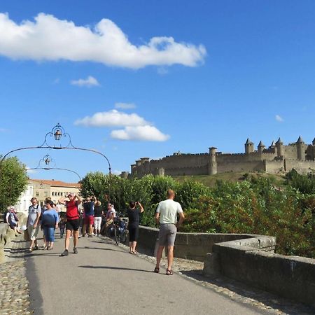 Tout Confort ! Climatisation, Calme, Piscine, Parking Gratuit, Terrasse, Wifi Lejlighed Carcassonne Eksteriør billede