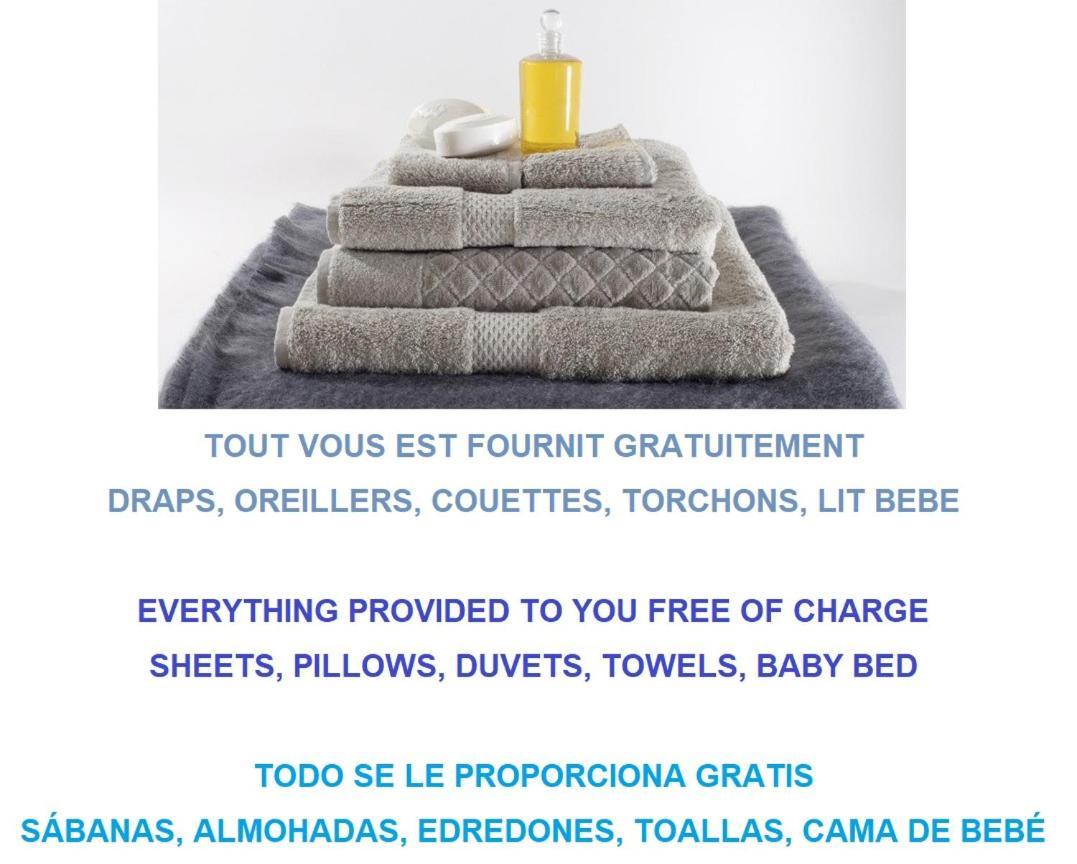 Tout Confort ! Climatisation, Calme, Piscine, Parking Gratuit, Terrasse, Wifi Lejlighed Carcassonne Eksteriør billede