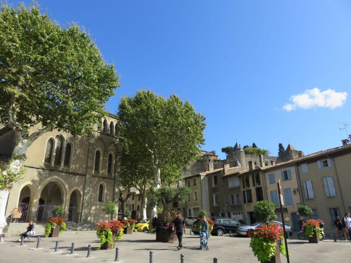 Tout Confort ! Climatisation, Calme, Piscine, Parking Gratuit, Terrasse, Wifi Carcassonne Eksteriør billede