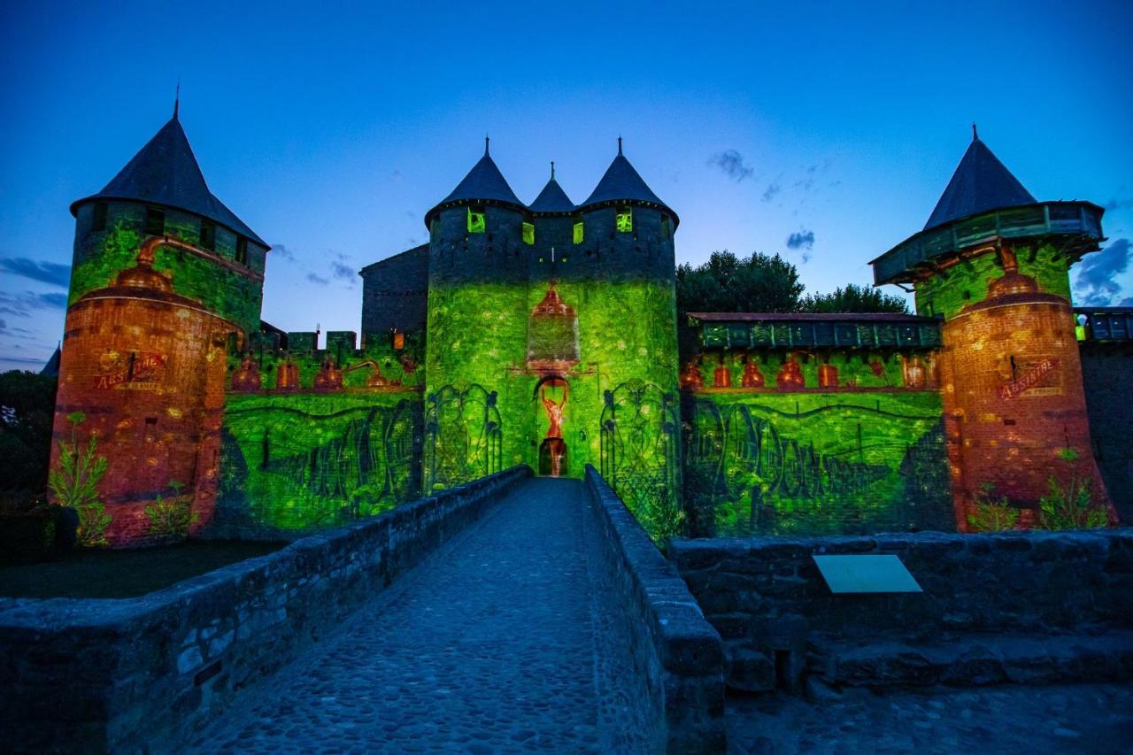 Tout Confort ! Climatisation, Calme, Piscine, Parking Gratuit, Terrasse, Wifi Carcassonne Eksteriør billede